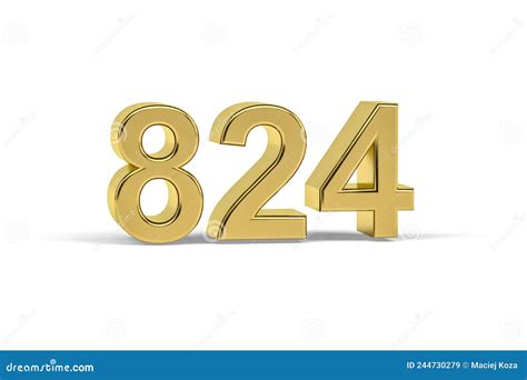 3D Lotto Number: 824 .